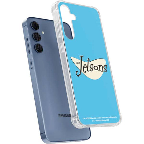 The Jetsons The Jetsons Logo Galaxy A35 5G Clear Case